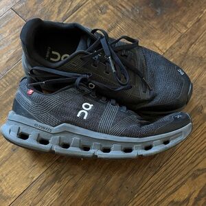 On Running Charcoal and Slate Athletic Shoes